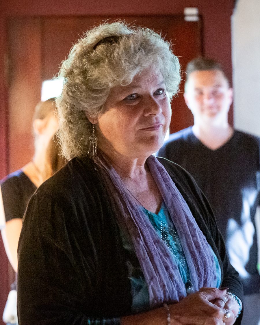 Andrea Perron visiting the farmhouse connected to her family&rsquo;s account of living in the house