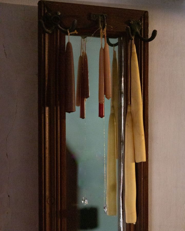 Interior hallway inside the historic farmhouse at the Old Arnold Estate